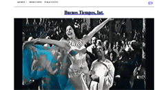Desktop Screenshot of buenostiemposinternational.com